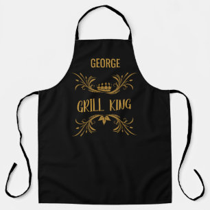 Zwarte Grill King Schort