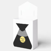 Zwarte groene kat bedankdoosjes (Geopend)