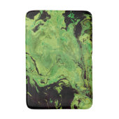 Zwarte groene marmer badmat (Voorkant Verticaal)