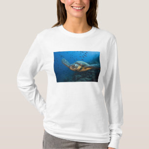 Zwarte (Groene) Schildpad (Chelonia agassizi) T-shirt