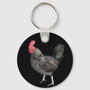 Zwarte Haan No 4 Sleutelhanger