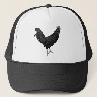 zwarte-haan-pet trucker pet