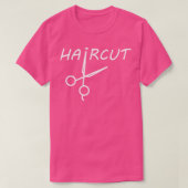 zwarte haarsnit Barber's 1 T-shirt (Design voorkant)