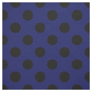 Zwarte haarstaartstippen op blauw stof