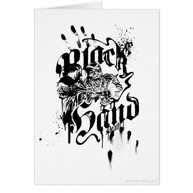 Zwarte hand - Collage (Voorkant)