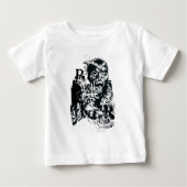 Zwarte hand en schedel (Voorkant)