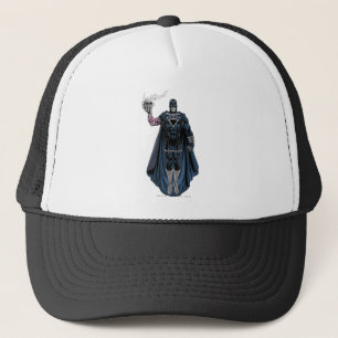 Zwarte hand met schedel 1 trucker pet