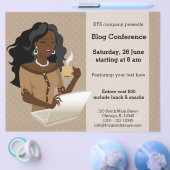 Zwarte haren voor de loopbaan flyer (Enkel)