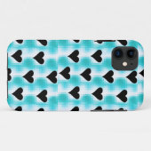 Zwarte harten Case-Mate iPhone case (Achterkant (horizontaal))
