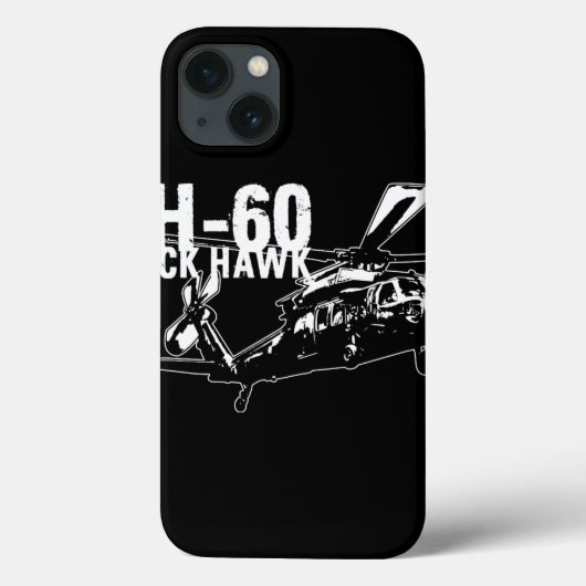 Zwarte Havik Case-Mate iPhone Case (Achterkant)