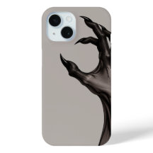Zwarte Heksenhand Gotische Hoesje voor Telefoon