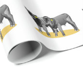 Zwarte hoekkalveren cadeaupapier (Rol Hoek)