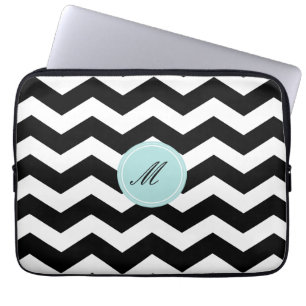 Zwarte hoes van het Chevron Pattern-scherm