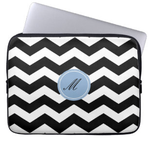 Zwarte hoes van het Chevron Pattern-scherm