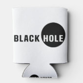 Zwarte hol blikjeskoeler (Achterkant)