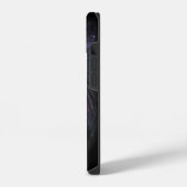 Zwarte hol iPhone hoesje (Linkerkant)