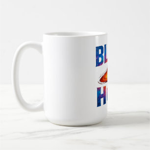 Zwarte hol koffiemok