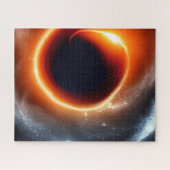 Zwarte hol legpuzzel (Horizontaal)