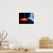 Zwarte hol poster (Keuken)