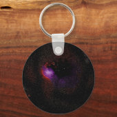 Zwarte hol sleutelhanger (Voorkant)