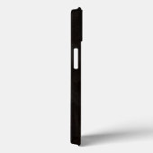 Zwarte hond Case-Mate iPhone case (Achterkant / Rechts)