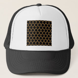 Zwarte Honeycomb Trucker Pet