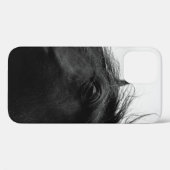 ZWARTE HORSE Case-Mate iPhone CASE (Achterkant (horizontaal))
