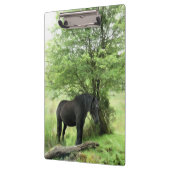 ZWARTE HORSE KLEMBORD (Links)