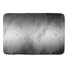 Zwarte houtskool badmat