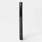 Zwarte houtskool met twitteraar en twitteraar Case-Mate iPhone case (Achterkant/links)