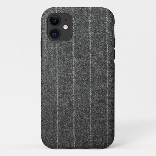 Zwarte houtskool met twitteraar en twitteraar Case-Mate iPhone case (Achterkant)