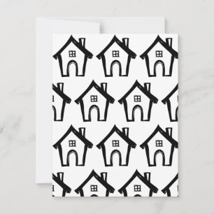 Zwarte Huisjes, We Zijn Verhuisd Kaarten