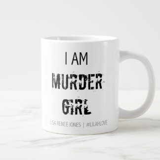 Zwarte 'I am Murder Girl' Jumbo Mok - Lilah Love