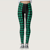 Zwarte Ierse leggings (Voorkant)