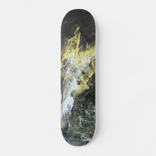Zwarte ijsskateboard skateboard (Voorkant)
