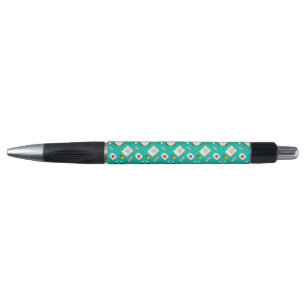 Zwarte-inkpen met zwarte-inktpen met normaal ontwe pen