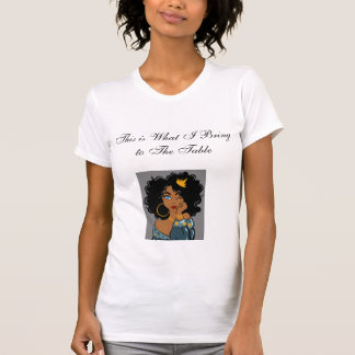 Zwarte inspiraties voor vrouwen t-shirt