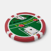 Zwarte Jack Pokerfiches Poker Chips (Enkel)