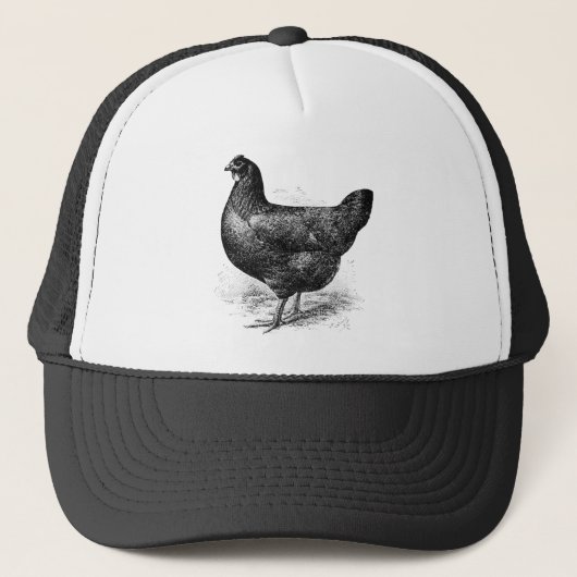 zwarte java trucker pet (Voorkant)