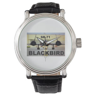zwarte jet horloge