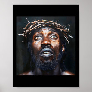 Zwarte Jezus, Christendom, Kerk, Christus, Jezus _ Poster