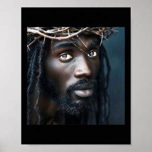 Zwarte Jezus, Christendom, Kerk, Christus, Jezus _ Poster