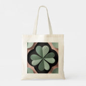 "Zwarte Jumbo Canvas tas – Ai design (Achterkant)