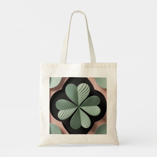 "Zwarte Jumbo Canvas tas – Ai design (Achterkant)