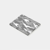 Zwarte kamouflage post-it® notes (Schuin)