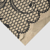  Zwarte Kant decoupage Tissue Paper Tissuepapier (Detail)