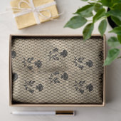  Zwarte Kant decoupage Tissue Paper Tissuepapier (Geschenk)