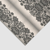 zwarte kant tissuepapier (Detail)