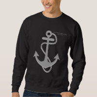 Zwarte Kapitein Marine Scheepsanker
