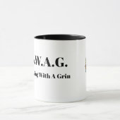 Zwarte Kapper SWAG Mok (Midden)